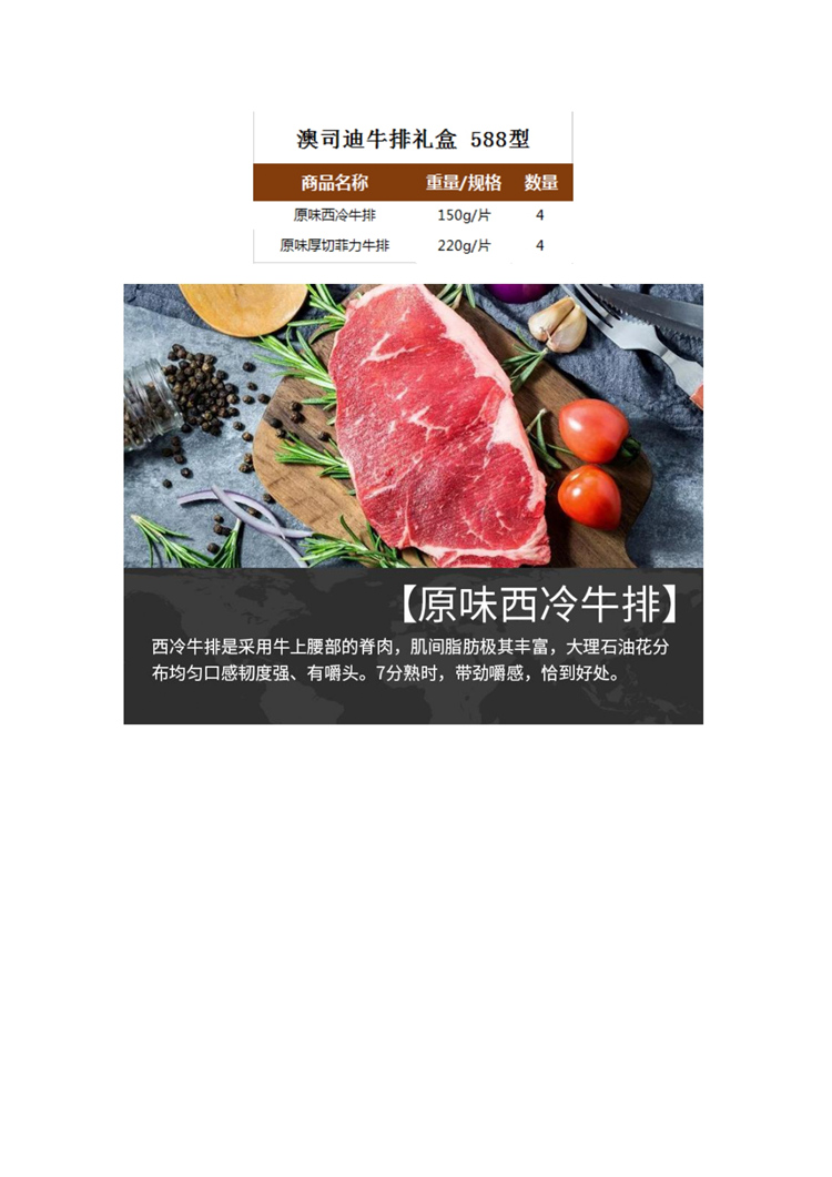 2022 澳司迪牛排禮盒 298 型